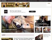 Tablet Screenshot of beagleduo.com